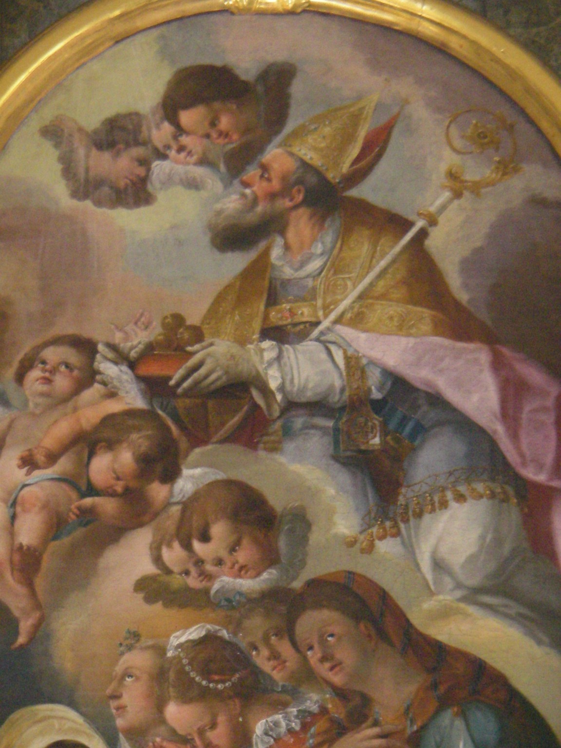 Altarbild St. Nikolaus Fiegenstall